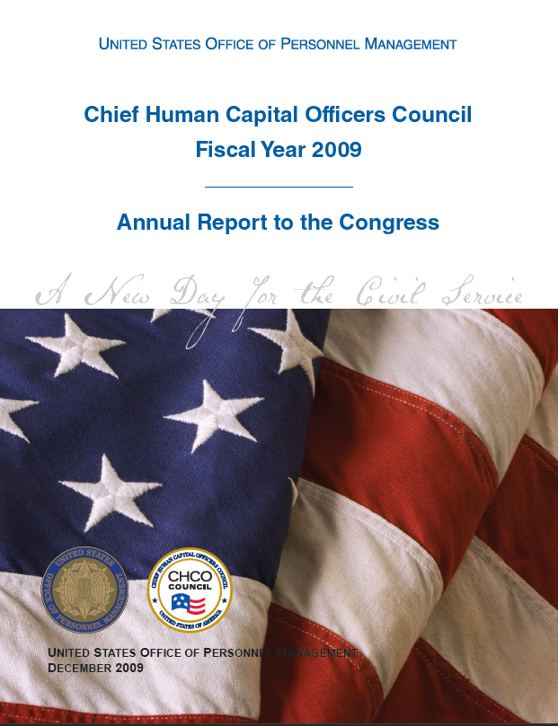 2009 Chief Human Capital Officers Council Annual Report to Congress