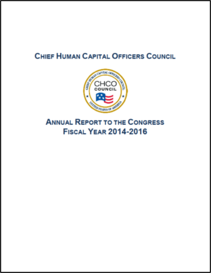 2016 Chief Human Capital Officers Council Annual Report to Congress