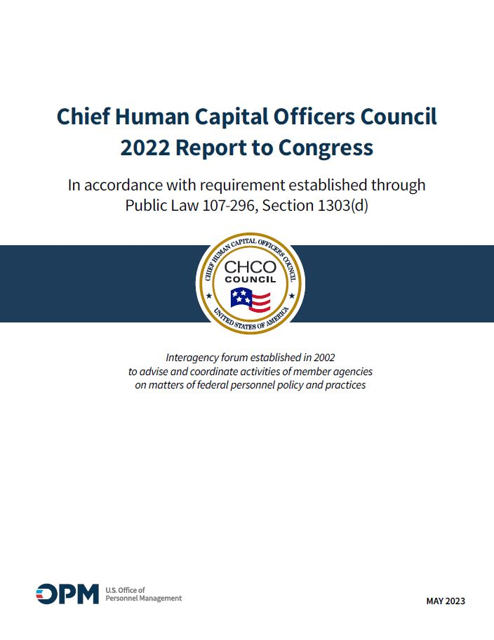 2022 Chief Human Capital Officers Council Annual Report to Congress